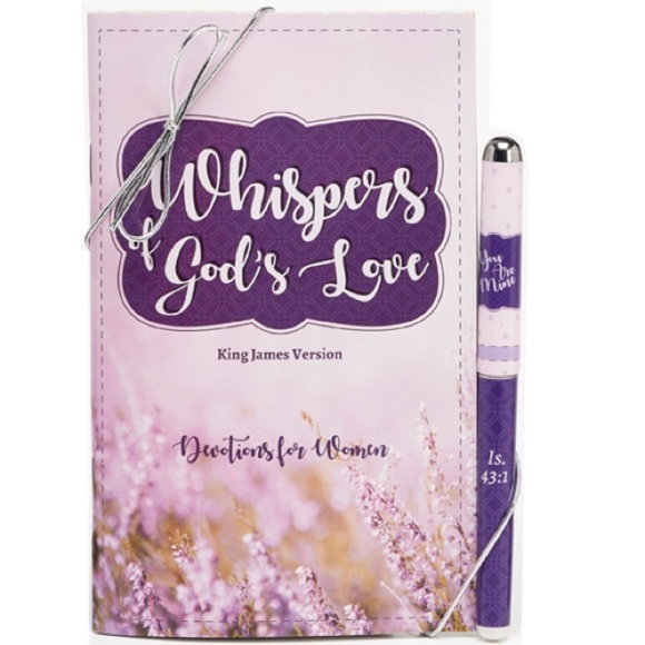 Other - Whispers Of Gods Love Devotion Book & Pen Gift Set